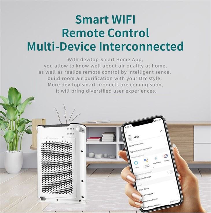 BKJ-215 Home Air Purifier Remote Control