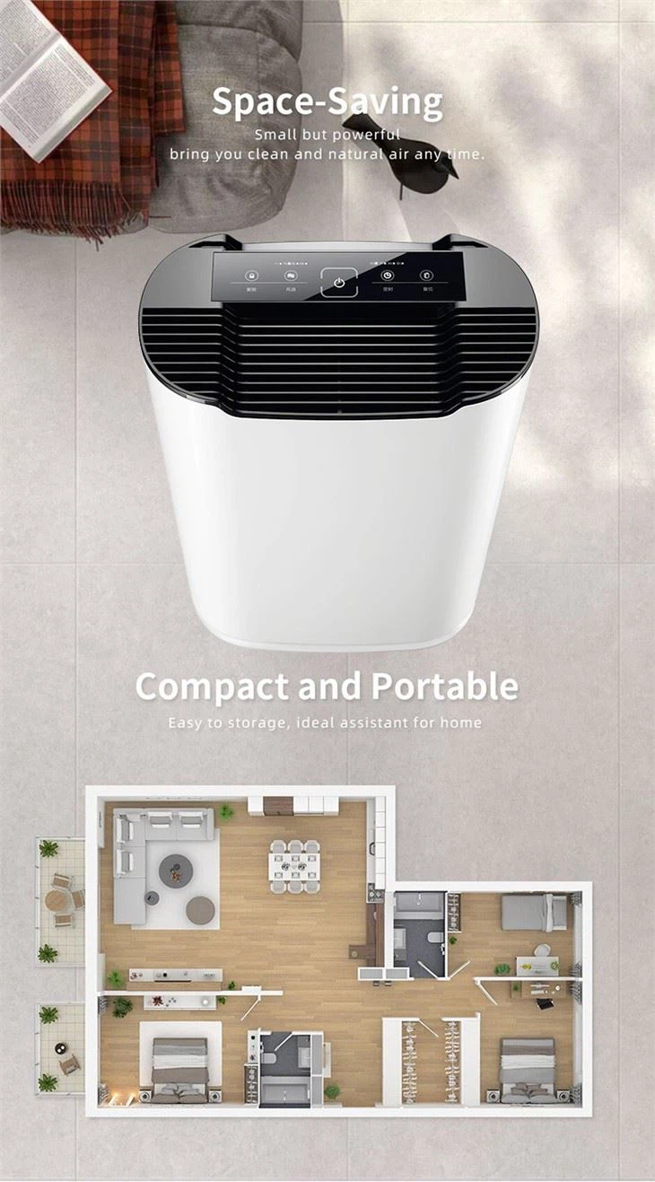 BKJ-215 Home Air Purifier Smart Air Sensor