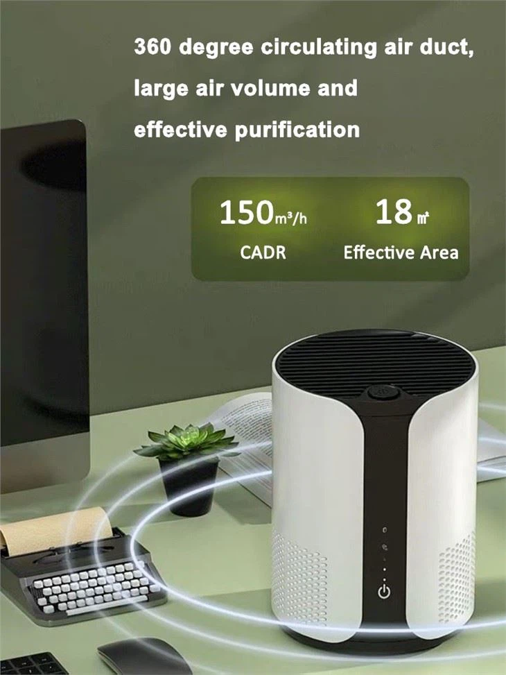 Front Touch Air Purifier BKJ-15 On Table