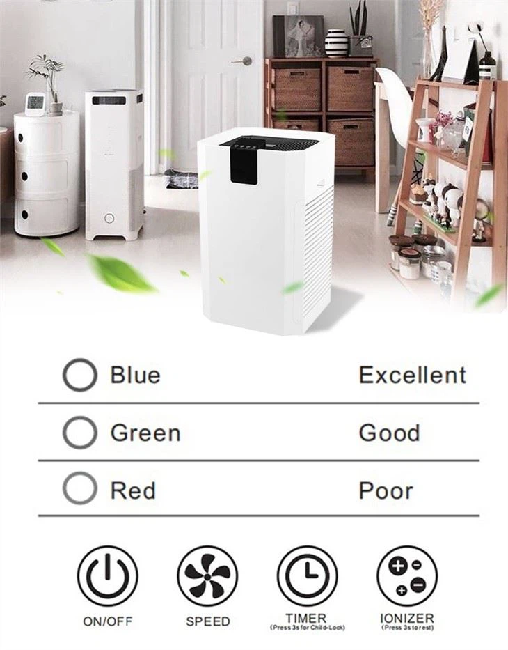 BKJ-80A Home Air Purifier China With High CADR