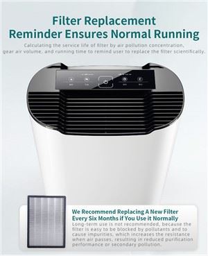 BKJ-215 Wifi Control CE ROHS Cua Purifier