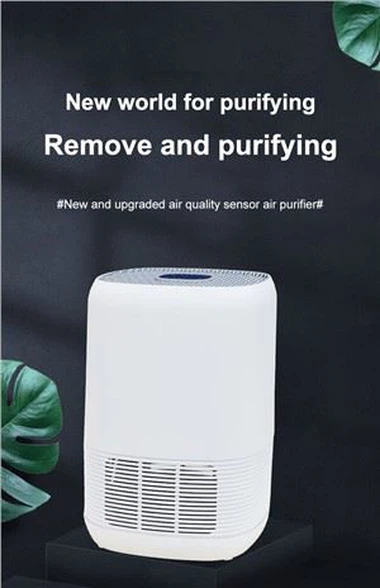 BKJ-23B Desktop Tsev Cua Purifier Nrog HEPA Lim