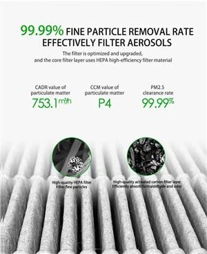 Factory Tuam Tshoj OEM Lim Rau Cua Purifier Loj Customized