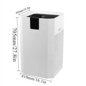 Tshiab Ionizer HEPA Air Cleaner Tsev Cua Purifier Rau ABS
