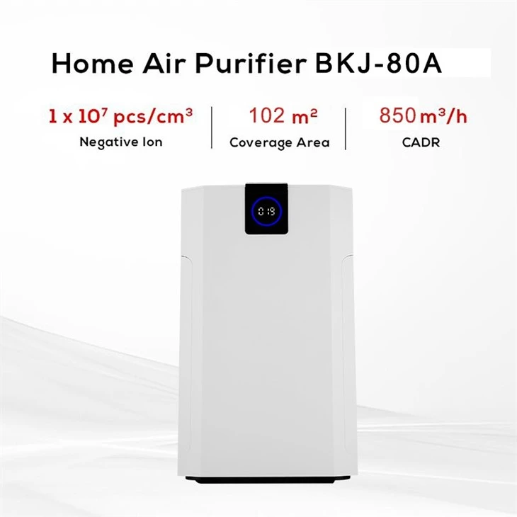 BKJ-80A High CADR Silent Mode DC Motor Air Purifier
